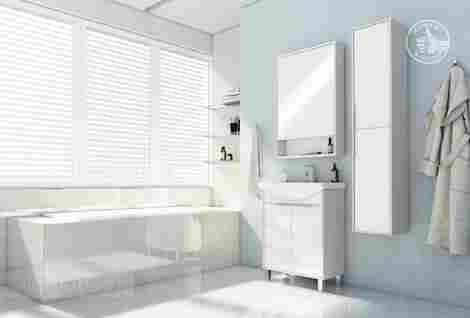 Акватон Рико 65 Тумба напольная с раковиной Смайл 65 фото 5