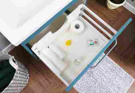 Alcora Basic 60 Тумба под раковину Como/Strim/Grand/Moduo 60 подвесная, матовый бриз фото 6