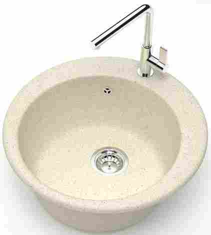 Alcora Виктори J030 Мойка врезная односекционная, матовая бежевая фото 3