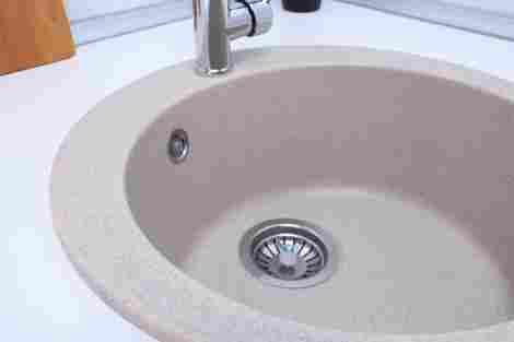 Alcora Виктори J030 Мойка врезная односекционная, матовая карамель фото 5