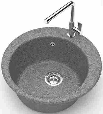 Alcora Виктори J030 Мойка врезная односекционная, матовая темно-серый фото 7