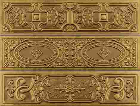 Плитка Uptown Gold Toki 7,4x29,75