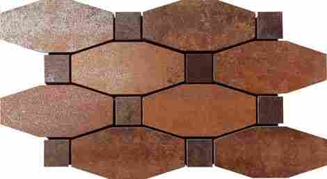 Мозаика Metal Copper Lappato Mosaico Blend