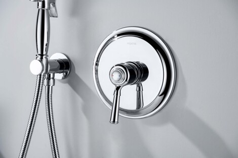 Aquatek Классик смеситель для душа встраиваемый (внешняя и скрытая часть) фото 3