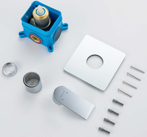 Aquatek Лира смеситель для душа встраиваемый (внешняя и скрытая часть) фото 4