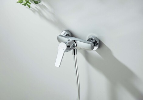 Aquatek Лугано смеситель для душа настенный фото 5