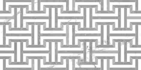 Керамогранит Marshy White Decore 2 Glossy 60x120 фото 2