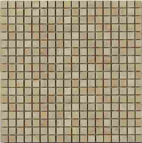 Мозаика Marble Mosaic Travertino Classico 1,5х1,5