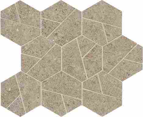 Мозаика Boost Stone Clay Mosaico Hex