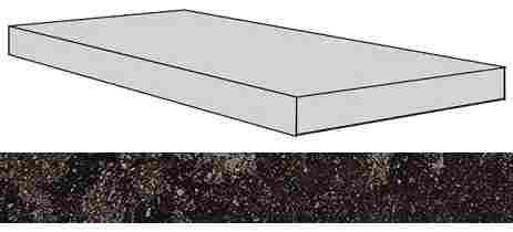 Ступень Drift Dark угловая левая 33x80