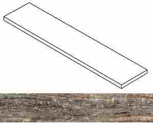 Ступень Epos Grey угловая правая 33x160