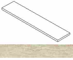 Ступень Epos Ivory угловая правая 33x120