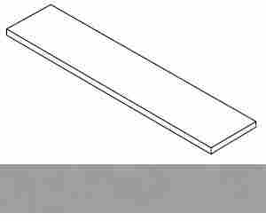 Ступень Rinascente Grey угловая правая 33x120