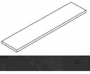 Ступень Rinascente Resin Tarmac угловая левая 33x120