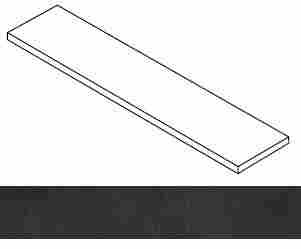 Ступень Rinascente Resin Tarmac угловая правая 33x80