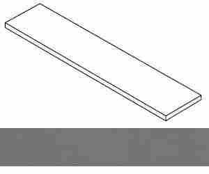 Ступень Rinascente Smoke угловая правая 33x120