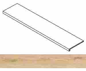 Ступень Wine Oak Champagne фронтальная 33x160