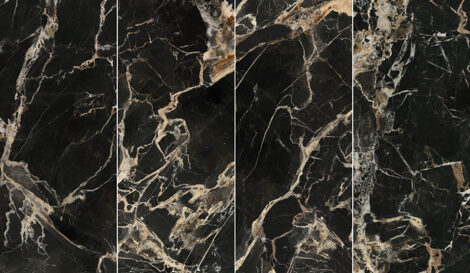 Керамогранит Marmi Siciliani Black Gold nat rett 120x280 фото 2