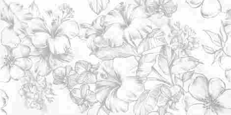 Плитка Carrara Flowers 31,5x63
