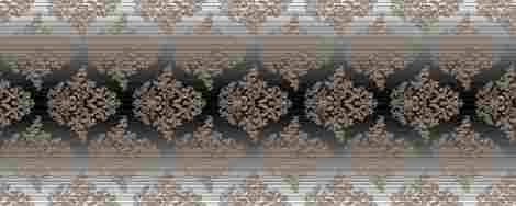 Плитка Бристоль черный 20x50