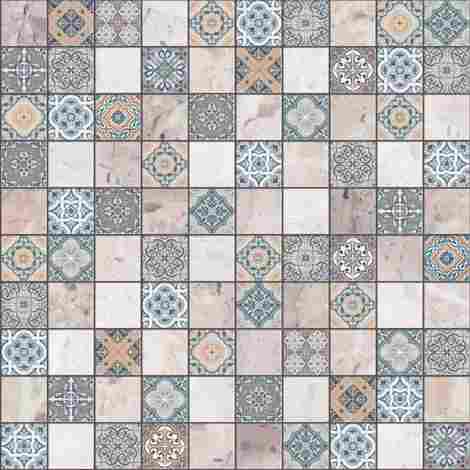 Плитка Терраццо G синий 29,3x29,3