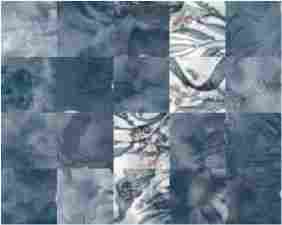Плитка Kasbah Mix Blue 13x13