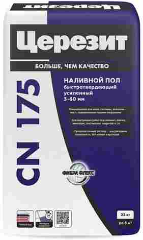 CN 175 Универсальная самовыравнивающаяся смесь (от 3 до 60 мм) 25 кг