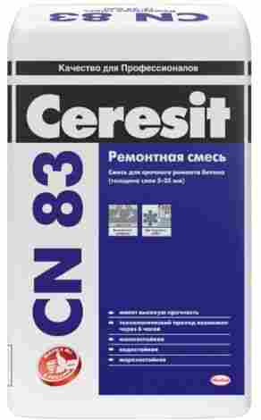CN 83 Ремонтная смесь для бетона (от 5 до 35 мм) 25 кг