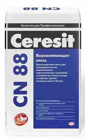 CN 88 Высокопрочная выравнивающая смесь для пола (от 5 до 50 мм) 25 кг