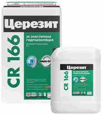 CR 166 Эластичная гидроизоляционная масса А (сухая смесь) 24 кг