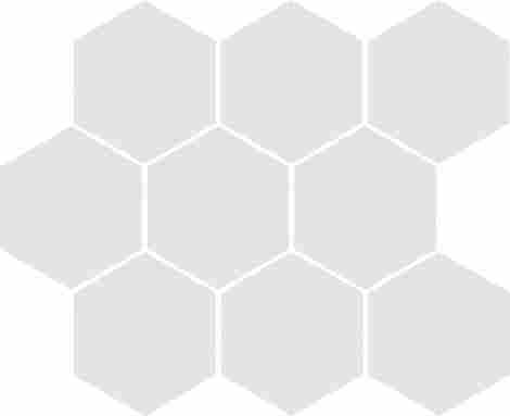 Декор Cambia white lappato Heksagon 27,53x33,4