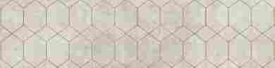 Керамогранит Softcement White polished geo 29,7x119,7
