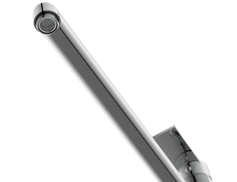 Cersanit Brasko смеситель для ванны с душем однорычажный, с длинным изливом фото 5