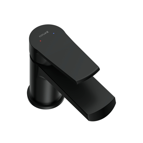 Cersanit City Смеситель для раковины однорычажный, черный фото 3