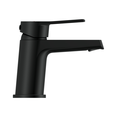 Cersanit City Смеситель для раковины однорычажный, черный фото 5