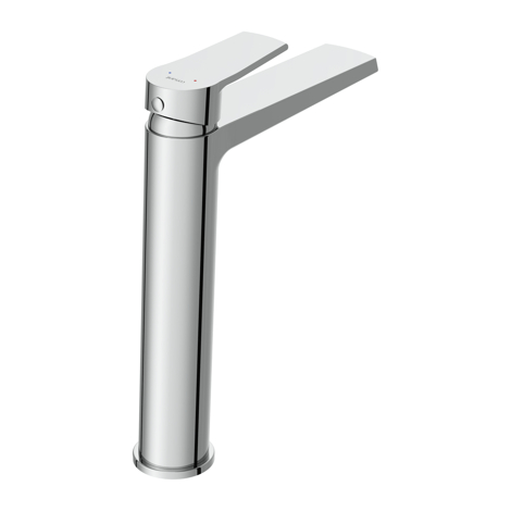 Cersanit City Смеситель для раковины высокий однорычажный фото 3