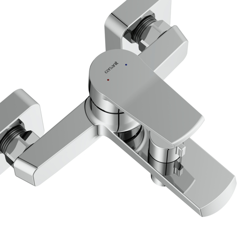 Cersanit City смеситель для ванны с душем однорычажный фото 5