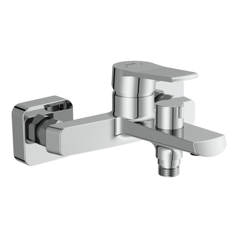 Cersanit City смеситель для ванны с душем однорычажный фото 6