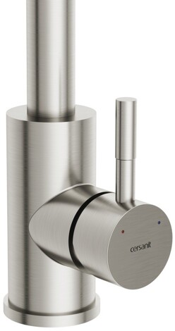 Cersanit Como смеситель для кухни однорычажный, сатин фото 4