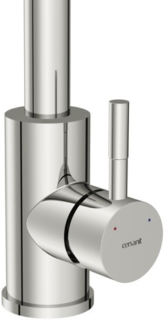 Cersanit Como смеситель для кухни с Г-образным изливом, однорычажный фото 4