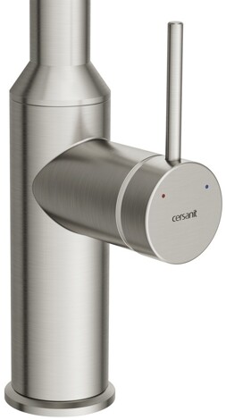 Cersanit Flavis смеситель для кухни однорычажный, сатин фото 4