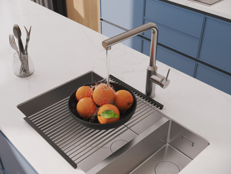 Cersanit Flavis смеситель для кухни однорычажный, сатин фото 9