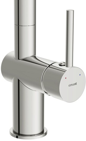 Cersanit Flavis смеситель для кухни с выдвижным изливом, 2 режима фото 4