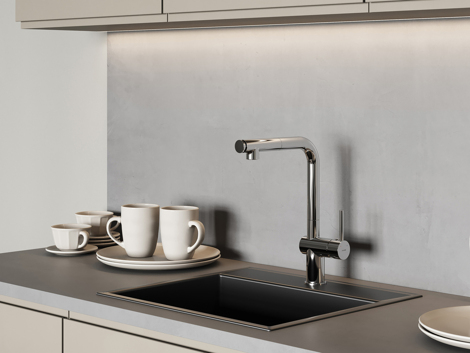 Cersanit Flavis смеситель для кухни с выдвижным изливом, 2 режима фото 6