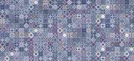 Плитка Hammam Рельеф голубой 20x44