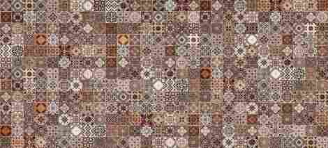 Плитка Hammam Рельеф коричневый 20x44