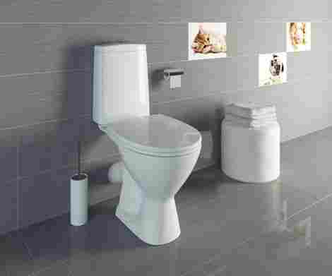 Cersanit Just 3/6 Унитаз-компакт S-KO-JUS031-3/6-PL-w с сиденьем термопласт плавное опускание фото 3