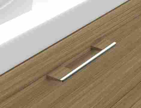 Cersanit Lara 40 Тумба подвесная под раковину, орех фото 3