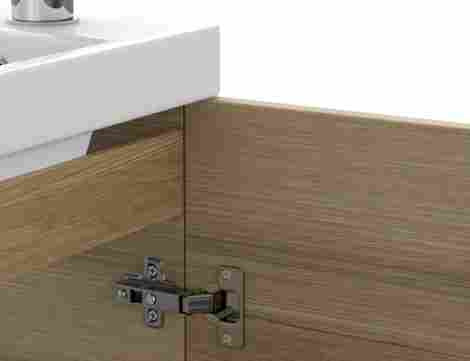 Cersanit Lara 40 Тумба подвесная под раковину, орех фото 5