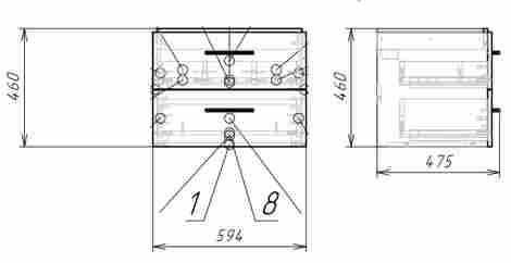 Cersanit Lara 60 Тумба подвесная под раковину Colour/Como/Crea/Grand/Moduo/Strim 60 фото 2